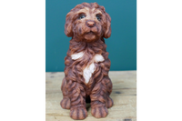 Beautiful Brown Cockapoo Figurine