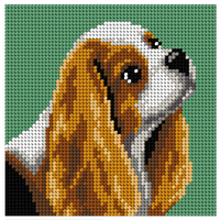 cavalier spaniel needlepoint