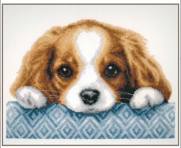 Cavalier cross stitch