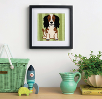 spaniel embroidery kit