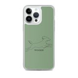 Wocker - Working Cocker Spaniel - iPhone Case - Green