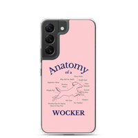 Anatomy of a Wocker - Working Cocker Spaniel - Samsung Phone Case - Pink