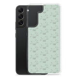 Wocker Cocker - Working Cocker Spaniel - Samsung Phone Case - Pale Green