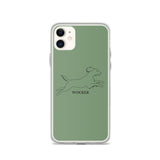 Wocker - Working Cocker Spaniel - iPhone Case - Green