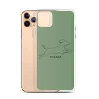 Wocker - Working Cocker Spaniel - iPhone Case - Green