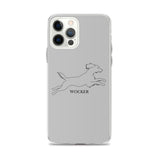 Wocker - Working Cocker Spaniel - iPhone Case - Grey