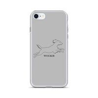 Wocker - Working Cocker Spaniel - iPhone Case - Grey