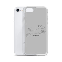 Wocker - Working Cocker Spaniel - iPhone Case - Grey