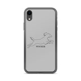 Wocker - Working Cocker Spaniel - iPhone Case - Grey