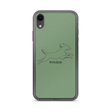 Wocker - Working Cocker Spaniel - iPhone Case - Green