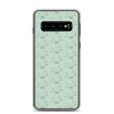 Wocker Cocker - Working Cocker Spaniel - Samsung Phone Case - Pale Green