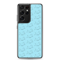 Wocker - Working Cocker Spaniel - Samsung Phone Case - Light Blue